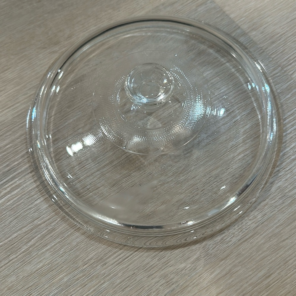 Round Glass Replacement Lid - 8.25” - Pyrex? Corning? Crock pot?